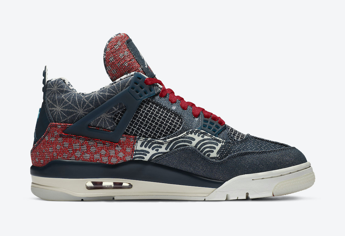 نایک ایرجردن 4 ساشیکو Air Jordan 4 IV Sashiko نایک ایرجردن 4 ساشیکو Air Jordan 4 IV Sashiko