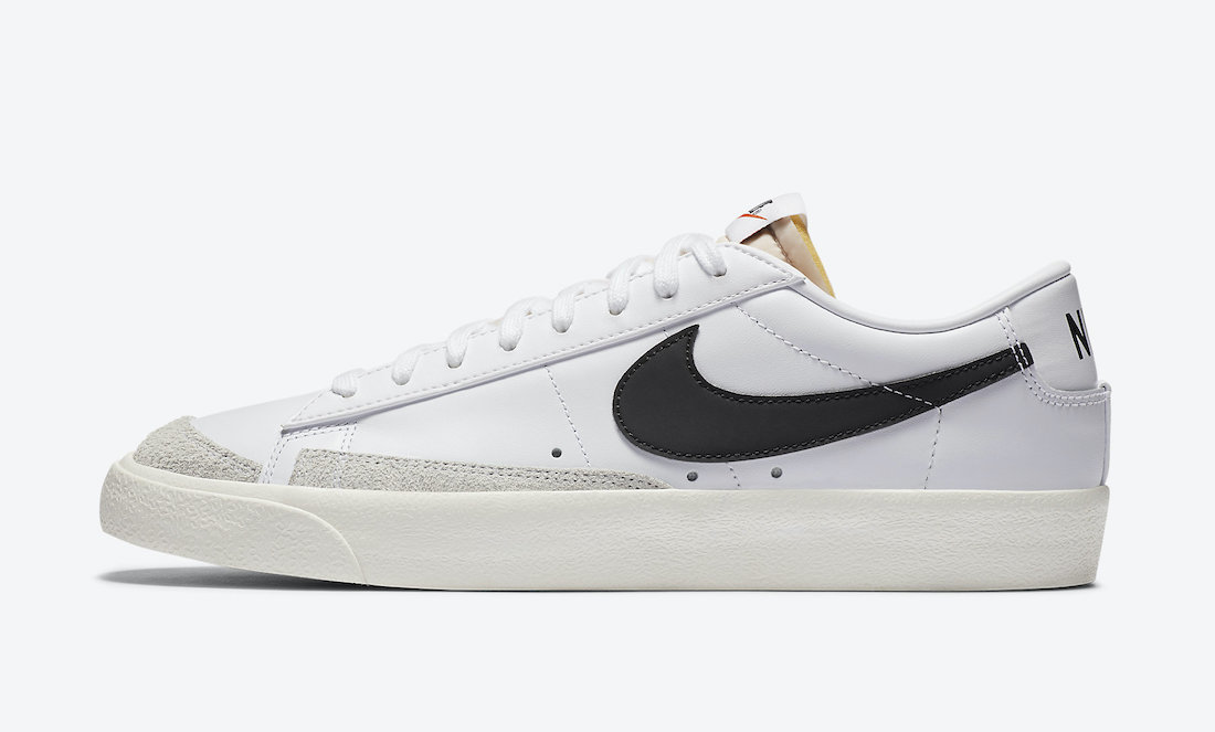 نایک بلیزر 77 وینتاج سفید مشکی Nike Blazer Low 77 Vintage White Black نایک بلیزر 77 وینتاج سفید مشکی Nike Blazer Low 77 Vintage White Black