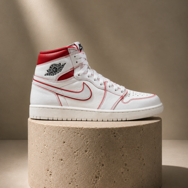 کتونی جردن 1 ساق بلند فانتوم Jordan 1 High Phantom Gym Red