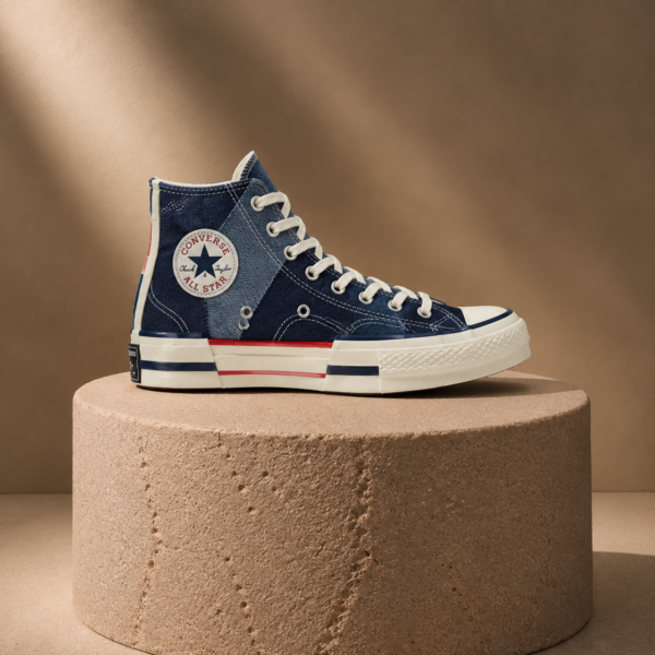 کانورس آل استار ساقدار چاک ۷۰ پلاس آبی لی Converse chuck 70 Plus blue