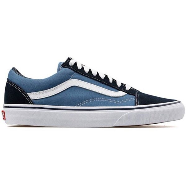 ونس اولد اسکول آبی مشکی Vans old skool blue and black