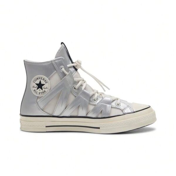 کانورس آل استار ساقدار چاک تیلور نقره ای Converse Chuck Taylor All Star 70 Dull Silver